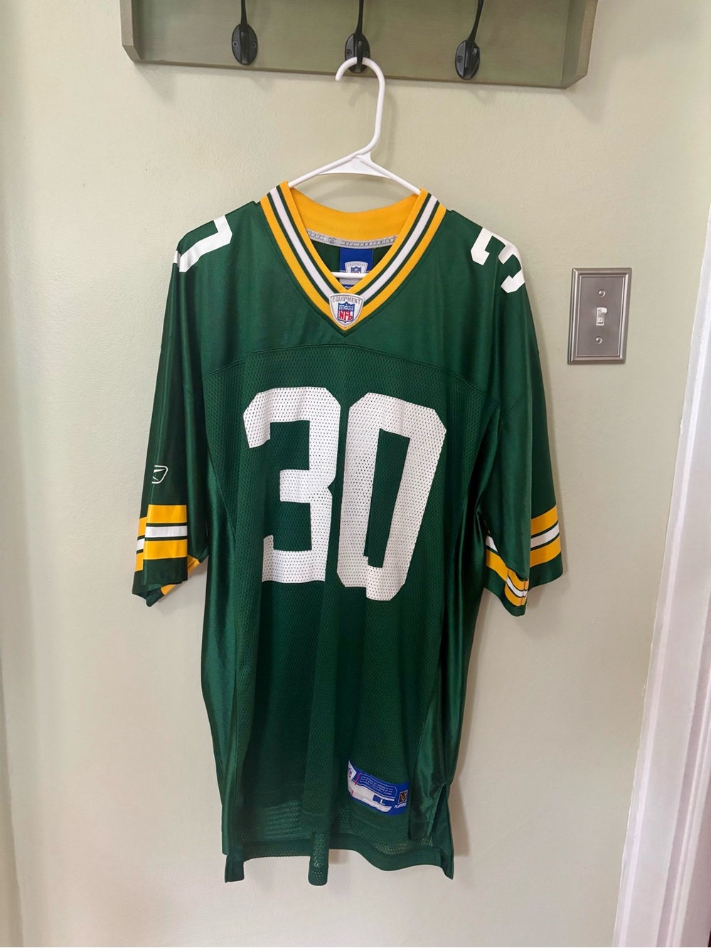 NWOT!! Vintage Reebok NFL Green Bay Packers Ahman Green #30 Jersey. Men’s Large.